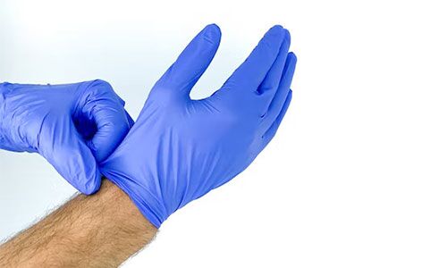 Surgery gloves on sale